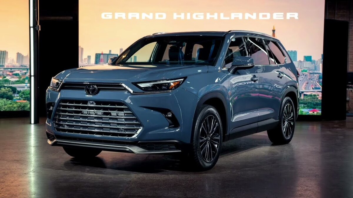 Novo Toyota Grand Highlander 2023 SUV de Luxo de 8 Lugares Que Define Novos Padrões