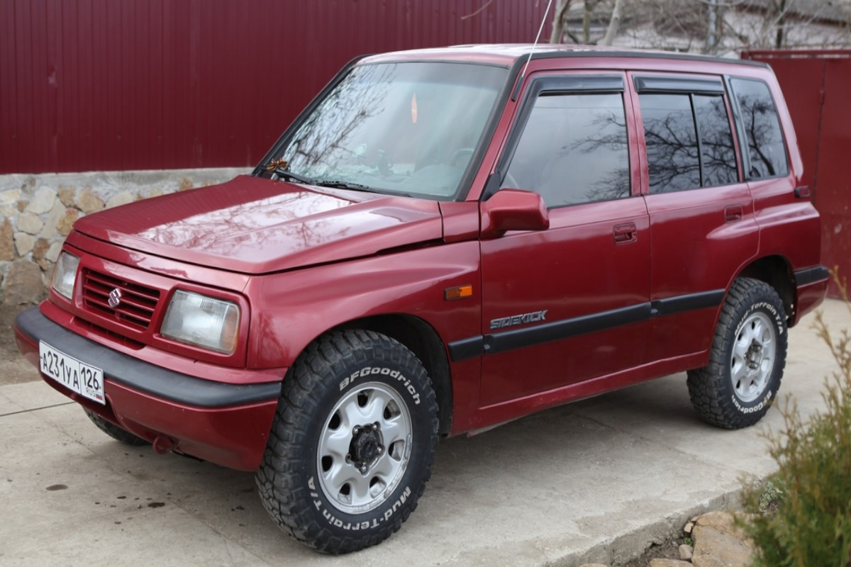 carros off-road - Suzuki Sidekick Metal 1995